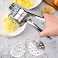Kartoffel stampfer Ricer Küche Koch werkzeuge Edelstahl Drucks chlamm Püree Gemüse Obst presse