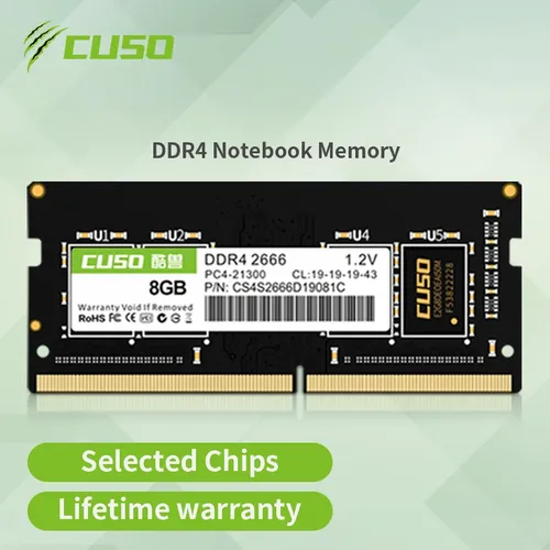 CUSO ddr4 8gb ram DDR4 8GB 16GB 2666MHz 3200MHz DDR4 Memoria RAM Notebook Speicher mit sodimm Laptop