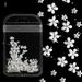 10 Colors Acrylic Crystal 3D Flower Nail Art Decoration Mixed Size Manicure Lot