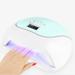 Eye-Catching Gift for Women Nail Lamp Nail Dryer Gel Nail Polish Led Light Nail Art Tools Accessories for All Gel Polish Nail Light - Fast Curing (120W) Led Lights for Bedroom Manicure Home