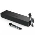TOPVISION 2.1ch Soundbar with 2 Microphones Bluetooth 5.0 Sound Bars with Built-in Subwoofer for TV 3D Surround Speakers with Optical/AUX/ARC
