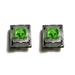 Qisuw New RGB Magic Axis MX Axis 2Pcs Green Switches for Blackwidow V3 Pro V3 Mechanical Gaming Keyboard and Others 3Pin