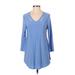 Last Tango Casual Dress: Blue Dresses - Women's Size Small