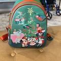 Disney Bags | 2023 Disney’s Loungefly Holiday, Backpack, Green With Orange Glows In The Dark | Color: Green/Orange | Size: Os