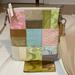 Coach Bags | Coach Pastel Patchwork Crossbody F10878 | Color: Green/Pink | Size: 7.5”(L), 8.5”(H), Narrow Depth