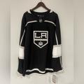 Adidas Shirts | Adidas Nhl La Kings Authentic Home Hockey Jersey Sizes 252ja Msrp $180 | Color: Black/White | Size: Various