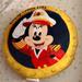 Disney Toys | 15" Round Disney Cruise Line Captain Mickey & Minnie Mouse Pillow Plush | Color: Blue/Yellow | Size: 15 “