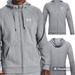 Under Armour Shirts | 2/$65 Sale Under Armour Fleece Sweatshirt- Under Armour Zip Up Sweatshirt (Gray) | Color: Gray/White | Size: Various