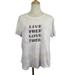 Anthropologie Tops | Anthropologie Live Free Love Free Largetie Dye T-Shirt White Pink | Color: Pink/White | Size: L