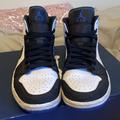 Nike Shoes | Jordan Air 1 Mid Se Game Royal Black Toe Mens | Color: Black/Blue | Size: 8