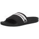 Quiksilver Men's Rivi Slide Sandal, Black/Black/White, 13 Medium US