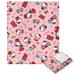 Northwest Sanrio Hello Kitty Hello Love Silk Touch Throw | Wayfair 1SAN236000084OOF