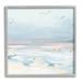 Stupell Industries Az-941-Framed Pastel Coastal Landscape On Canvas by June Erica Vess Print Canvas in Blue | 24 H x 24 W x 1.5 D in | Wayfair