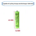 Batterie aste au dégrad 100% mAh 3000 V 1.2 d'origine AAA hydrure métallique subventionnement