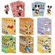 Autocollants de puzzle Disney Make A Face pour enfants Minnie Donald Duck assembler des jouets de