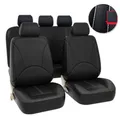 Nuovi coprisedili per auto da 9 pezzi Protezione universale per sedili in pelle PU Set completo di accessori interni per auto per auto