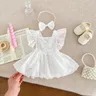 Tuta da principessa per neonata tuta da principessa con maniche in pizzo carino Set di tute +