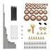 Trjgtas 119Pcs/Set Alto Sax Saxophone Repair Parts Screws + Saxophone Springs Kit DIY Tool Woodwind Instrument Accessories