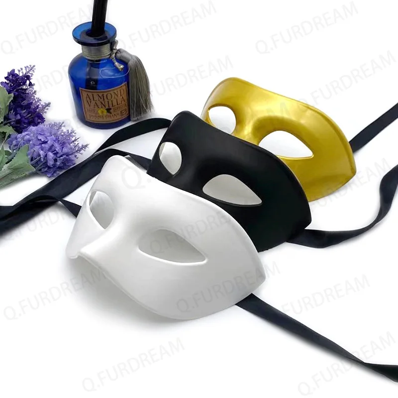 Männer maske Maskerade Paar venezia nische Frauen Spitze pp Cosplay Kostüm Karneval Ball personal isierte Kopf bedeckung lustige Maske Image