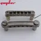 Gitarren-Stoppstange, Saitenhalter mit Ankern + Tune O Matic Roller Saddle Gitarrenbrücke, Rostfarbe für LP SG-Gitarren