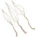 3pcs Handwoven Flowerpot Hanger With Tassel Indoor Hanging Flower Pot Holder Macrame Plant Hanger