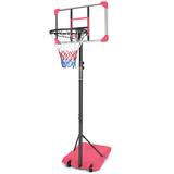 5.6 to 7FT Portable Basketball Hoop, Backboard System Stand with Base