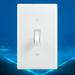Toggle switch 4PCS Toggle Switch Mechanical Switch Panel Home LED Light Wall Switch with Screws (White)