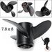 For Tohatsu Nissan Mercury 4-6Hp 3R1W64516-0 Aluminum Outboard Propeller 7.8 X 8