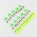 Sea Fishing Accessories Rod Tip Lights 10PCS Sea Fishing Bells For Rods Tips Night With Lights Twin Bells Ring Bite Lure Indicator Alarm