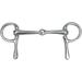 Showman Chrome Plated Half Cheek Snaffle Driving Bit With 4.5 Mouth