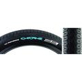 SE Bikes Chicane 26 x 3.5 BMX Durable Wire Bead Replacement Dirt Street Bike Tire Bundle (Black)