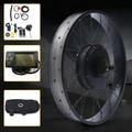 DENSET 26 Rear Hub Motor LCD E-Bike Electric Bicycle Conversion Kit Fat Tire 48V 1500W