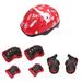 Outdoor Sports Protective Gear 1 set of Kids Outdoor Sports Protective Gear Safety Pads Head Wrist Protector