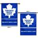 Toronto Maple Leafs Premium 2-Sided Banner House Flag Outdoor Use 28x40 Inch