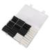 300Pcs 3:1 Heat Shrink Tubing Kit with Glue Wall Tubing 2.4/3.2/4.8/6.4/7.9/9.5/12.7mm Adhesive Lined Sleeve Wrap