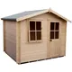 Shire Hartley 8X6 Ft Apex Tongue & Groove Wooden Cabin (Base Included)