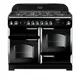 Rangemaster Cla110Ngfblc Freestanding Gas Range Cooker With Gas Hob - Black