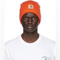 Carhartt Accessories | Carhartt Work In Progress Beanie Watch Hat Safety Orange | Color: Orange | Size: 6