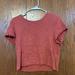 American Eagle Outfitters Tops | American Eagle Tee | Color: Orange | Size: L