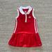 Adidas Dresses | Adidas Red Tennis Dress 2t Toddler Girls | Color: Red/White | Size: 2tg