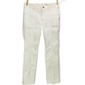 Anthropologie Jeans | Free Ship Anthropologie | Pilcro Cropped Jeans White Seam Stretch Petite 27 | Color: White | Size: 27p