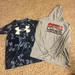 Under Armour Shirts & Tops | 2 Under Armor Boys Shirts Size M (8-10) Both For $10 | Color: Blue/Gray | Size: Mb