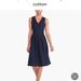 J. Crew Dresses | J Crew Dress, Size 10, Navy, Cotton | Color: Blue | Size: 10