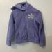 Disney Jackets & Coats | Disney Frozen Faux Fur Sherpa Teddy Jacket Hoodie Zip Purple Snowflake Girls | Color: Purple | Size: 8g