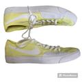 Nike Shoes | Nike Sb Blazer Court Skate Shoes Cv1658-700 Light Citron/White Men's Size 12 | Color: Yellow | Size: 12