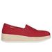 Skechers Women's BOBS Urban Highlites Slip-On Shoes | Size 10.0 | Red | Textile | Vegan | Machine Washable