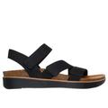 Skechers Women's Lifted Comfort Sandals | Size 5.0 | Black | Synthetic/Textile | Vegan