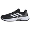 adidas Herren CourtJam Control 3 Clay Tennis Shoes Sneaker, Core Black/Cloud White/Grey Four, 39 1/3 EU
