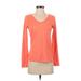 Nike Active T-Shirt: Orange Activewear - Women's Size Small