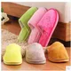 Pantoufles en peluche coordonnantes pour hommes et femmes chaussures de sol en coton fourrure